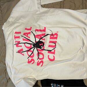 Anti Social Social Club White Hoodie